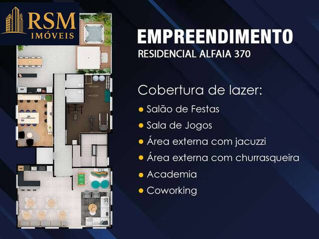 #1101 - Apartamento para Venda em Santos - SP - 2