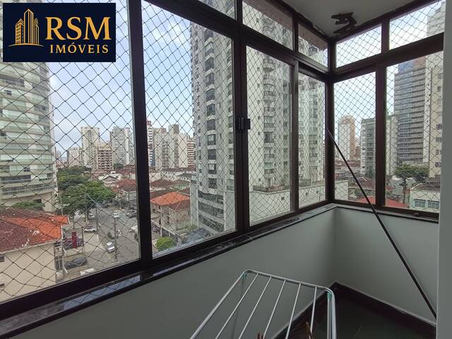 #1357 - Apartamento para Locação em Santos - SP - 2