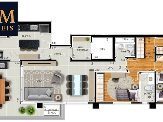 Apartamento para Venda em Santos - 4