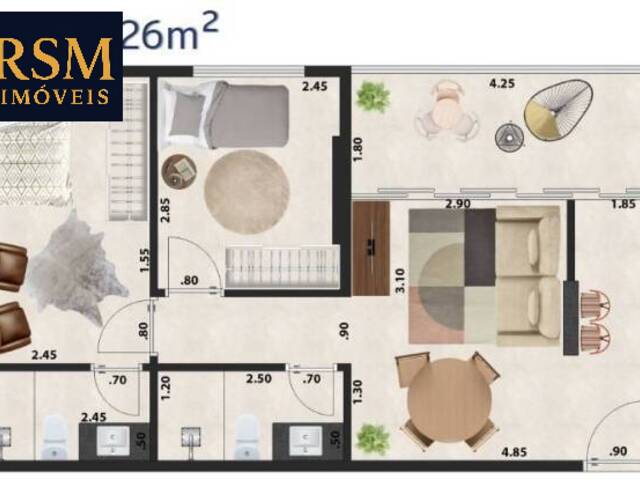 Apartamento para Venda em Santos - 2