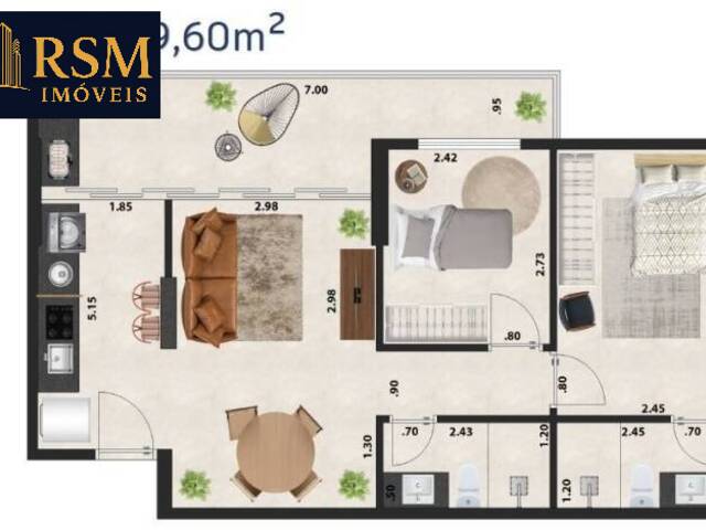 Apartamento para Venda em Santos - 3